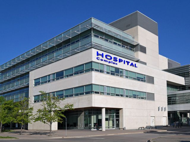 Hospital corridor